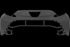 Pare chocs avant pour TOYOTA AYGO X-III phase 1 depuis 2022, avec empreinte interne, trous des capteurs de stationnement. Neuf
