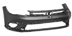 Pare chocs avant pour VOLKSWAGEN POLO VI phase 2 depuis 2021, bride de fixation, trous PDC+Supports, Mod. GTI/R-LINE, Neuf à peindre