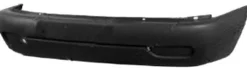 Pare chocs avant supérieur pour VOLKSWAGEN TRANSPORTER T4, 1996-2003, Mod. CARAVELLE, noir, Neuf
