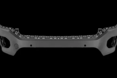 Pare chocs avant supérieur pour VOLKSWAGEN T-ROC 2017-2022,avec cache crochet, 2 trous PDC, 2 trous Park assist et supports, Neuf à peindre