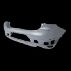 Pare-chocs arrière pour BMW X2 F39 depuis 2018, avec traces PDC, trous camerà, Neuf à peindre