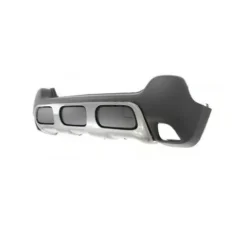 Pare-chocs arrière pour CITROËN C3 AIRCROSS depuis 2021, avec spoiler peint en gris, noir gaufré, Neuf
