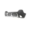 Pare-chocs arrière pour CITROËN C3 AIRCROSS depuis 2021, avec 4 trous PDC, spoiler peint en gris, noir gaufré, Neuf