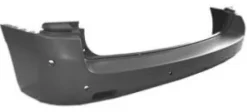 Pare-chocs arrière pour FIAT SCUDO III depuis 2022, noir gaufré, avec trous PDC + supports, trous PARK ASSIST, empattement court VAN, Neuf