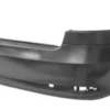 Pare-chocs arrière pour SKODA OCTAVIA II phase 2 2009-2013, noir lisse, avec cache crochet, avec échappement double à gauche, Mod. 4 porte, Neuf à peindre