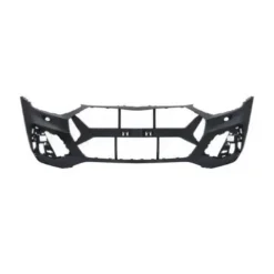 Pare-chocs avant pour AUDI Q5 II phase 2 depuis 2021, avec cache-crochet, trous pour lave-phares et emplacements radars de stationnement, Neuf à peindre