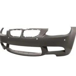 Pare-chocs avant pour BMW Serie 3 E92/E93 - M3, 2006-2013, cache crochet, trous radar + supports, Neuf à peindre avec apprêt