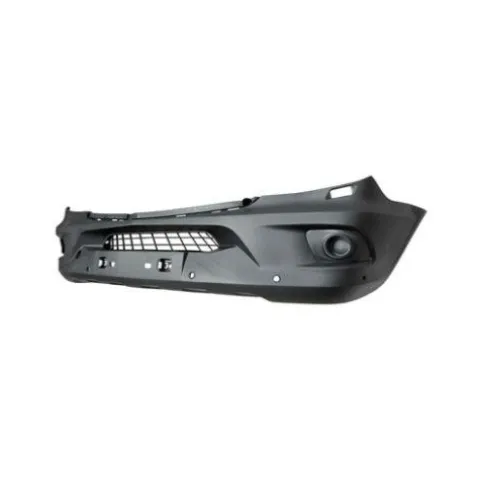 Pare-chocs avant pour MERCEDES SPRINTER II phase 2 (W906), 2013-2018, avec trous PDC, lave-phares, trous park-assist + supports, noir lisse , Neuf à peindre