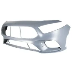 Pare-chocs avant pour MERCEDES CLASSE A AMG/AMG LINE depuis 2018 (W177), 5 portes, cache crochet, traces radar et traces park assist, Neuf à peindre