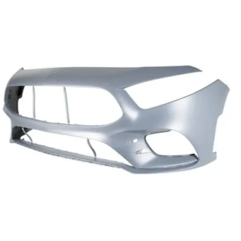 Pare-chocs avant pour MERCEDES CLASSE A AMG/AMG LINE depuis 2018 (W177), 5 portes, cache crochet, traces radar et traces park assist, Neuf à peindre