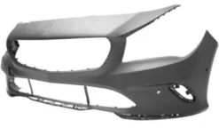 Pare-chocs avant pour MERCEDES CLA, 2016-2019 (W117-C117), avec trous PDC, park assist + supports, Neuf à peindre