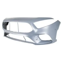 Pare-chocs avant pour MERCEDES CLASSE A AMG/AMG LINE depuis 2018 (W177), 5 portes, cache crochet, trous radar, trous park assist + supports, trou caméra, Neuf à peindre