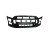 Pare-chocs avant pour MINI ONE/COOPER F55-F56-F57 depuis 2021, Mod. 5 portes, avec trous radar et cache-crochet, noir gaufré avec trous Park Assist, Neuf à peindre