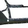 Pare-chocs avant superièur pour HYUNDAI TUCSON IV phase 1 2020-2024, noir lisse, avec 4 trous PDC+supports, noir lisse, Neuf à peindre