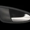 Poignée intérieure avant droit pour SEAT IBIZIA IV phase 1 2008-2012, avec levier argent, noire, Neuve.