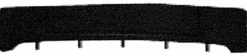 Porte plaque pare chocs avant pour RENAULT CLIO II phase 2, 2001-2005 noir, support immatriculation