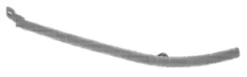 Profil sous phare droit pour AUDI 80 B4 1991-1994, Neuf à peindre