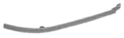 Profil sous phare gauche pour AUDI 80 B4 1991-1994, Neuf à peindre