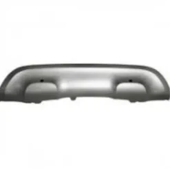 Spoiler arrière pour RENAULT KADJAR phase 1, 2015-2018, pare chocs arrière, Gris argenté, Trous capteurs