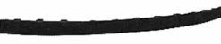 Spoiler avant gauche pour OPEL CORSA D phase 1, 2006-2010, noir, bas pare chocs avant, Neuf
