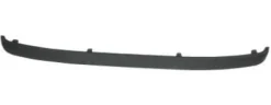 Spoiler avant pour PEUGEOT 206 ph.1, 1998-2003 (sport), noir, bas pare chocs avant, Neuf