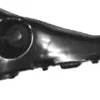 Support arrière droit pour TOYOTA AYGO I phase 2, 2009-2012, bride fixation pare chocs arrière