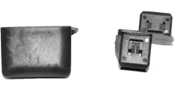 Support avant droit pour NISSAN MICRA III (K12) ph.3, 2007-2011, bride fixation pare chocs avant