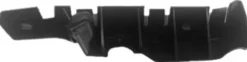Support avant droit pour AUDI A3 II ph.2 SPORTBACK 2008-2012, bride fixation pare chocs avant