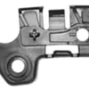 Support avant droit pour RENAULT MEGANE III phase 1, 2008-2012, bride fixation pare chocs avant