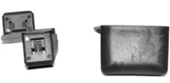 Support avant gauche pour NISSAN MICRA III (K12) ph.1, 2003-2005, bride fixation pare chocs avant