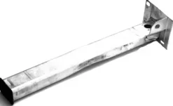 Support avant gauche pour CITROËN BERLINGO II ph.1, 2008-2012, fixation aluminium pare chocs avant