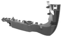 Support avant gauche pour AUDI A3 III ph.1 (3 portes) 2012-2016, bride fixation pare chocs avant