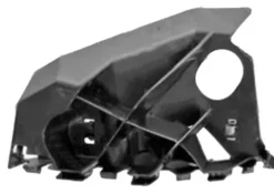 Support avant gauche pour TOYOTA AYGO I phase 1, 2005-2008, bride fixation pare chocs avant, Neuf