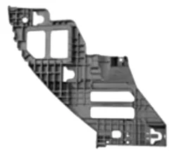 Support avant gauche pour VOLKSWAGEN GOLF VI, 2008-2012, bride fixation pare chocs avant, Neuve