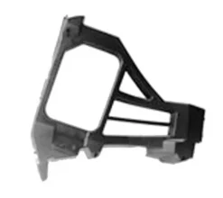 Support bride de fixation arrière droit pour FORD FOCUS II phase 2 2008-2011, en plastique, Mod. 3/5 portes, Neuf