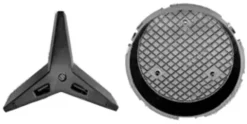 Support logo de calandre pour MERCEDES GLA (X156) 2013-2016, Neuf