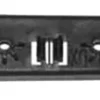 Support Pare chocs avant droite pour LANCIA YPSILON II ph. 2 2015-2023, Externe, Neuf