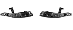 Supports avant droit & gauche pour CITROËN C3 II ph.2, 2013-2016, brides fixation pare chocs avant