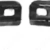 Supports feux antibrouillards pare chocs avant pour PEUGEOT 308 I phase 1, 2007-2011, droite/gauche