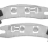 Supports pare chocs avant pour PEUGEOT 208 phase 2 2015-2019, brides fixation droite & gauche