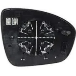 Verre de rétroviseur droit pour MITSUBISHI ASX 2023-2024, chauffant, asphérique, avec BLIS, Neuf
