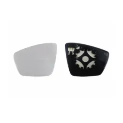 Verre de rétroviseur gauche pour SKODA KODIAQ depuis 09/2016, chauffant avec support, Neuf
