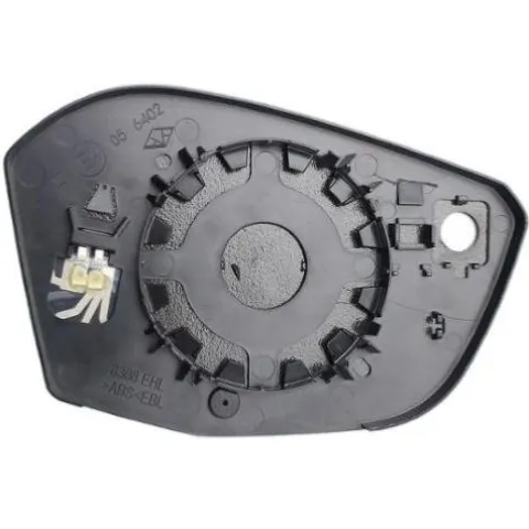 Verre rétroviseur droit pour CITROËN C4 III phase 1 depuis 2020, chauffant, convexe, Neuf
